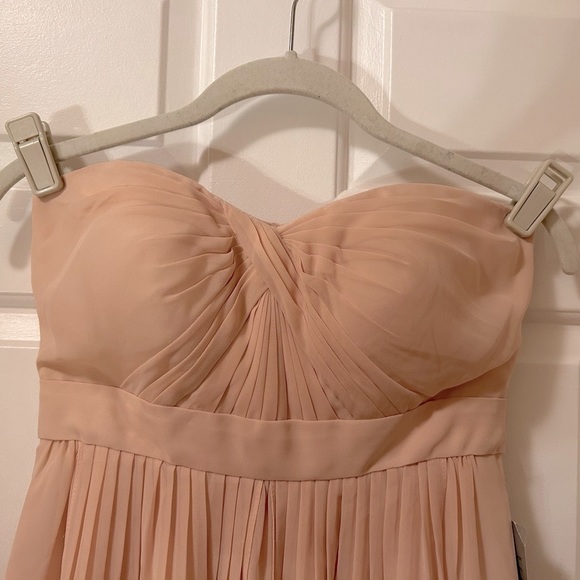 JENNY YOO Kiera Convertible Empire Waist Strapless Mini Dress - Picture 4 of 6